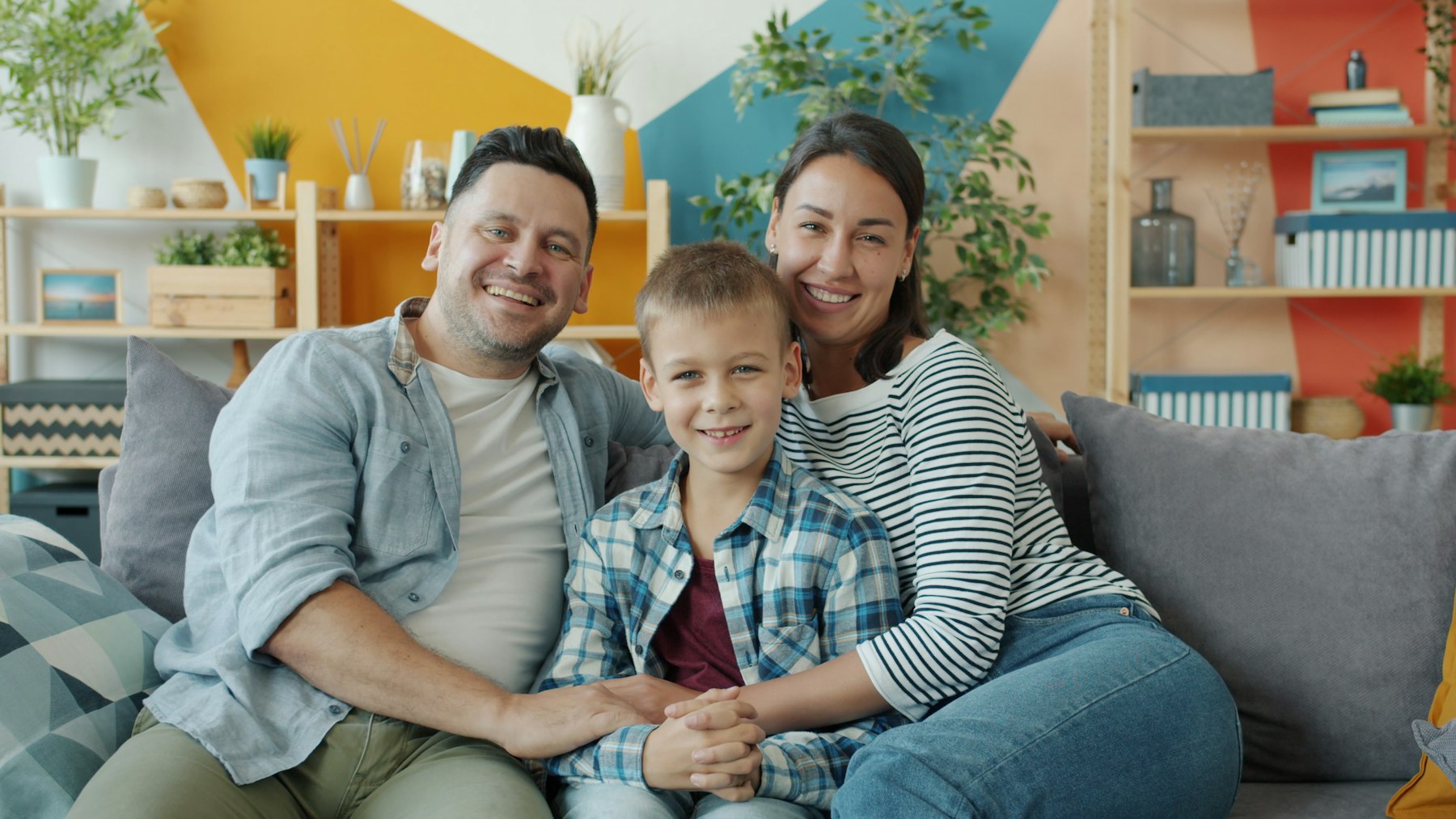 Professional accountant consulting with clients in a Lawrence, Kansas office