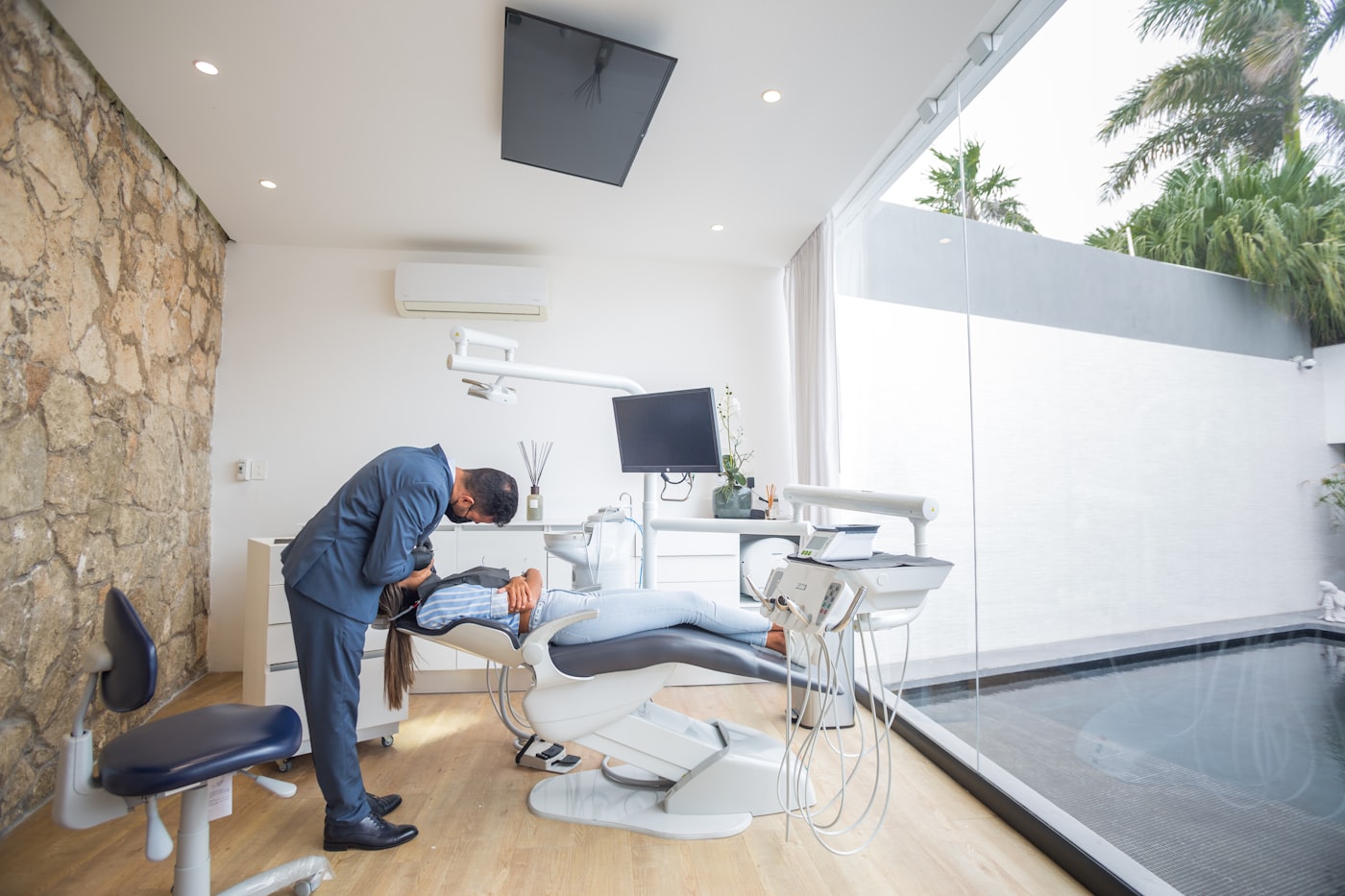 Welcoming accounting office interior